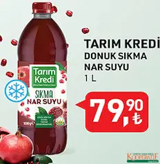 TARIM KREDİ DONUK SIKMA NAR SUYU 1 L